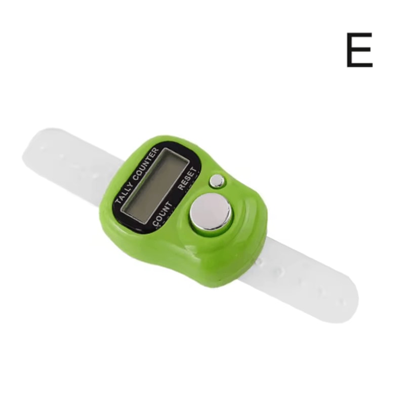 Electronic Tally Counter With LCD Display Digital Finger Clicker For Accurate Counting 1
