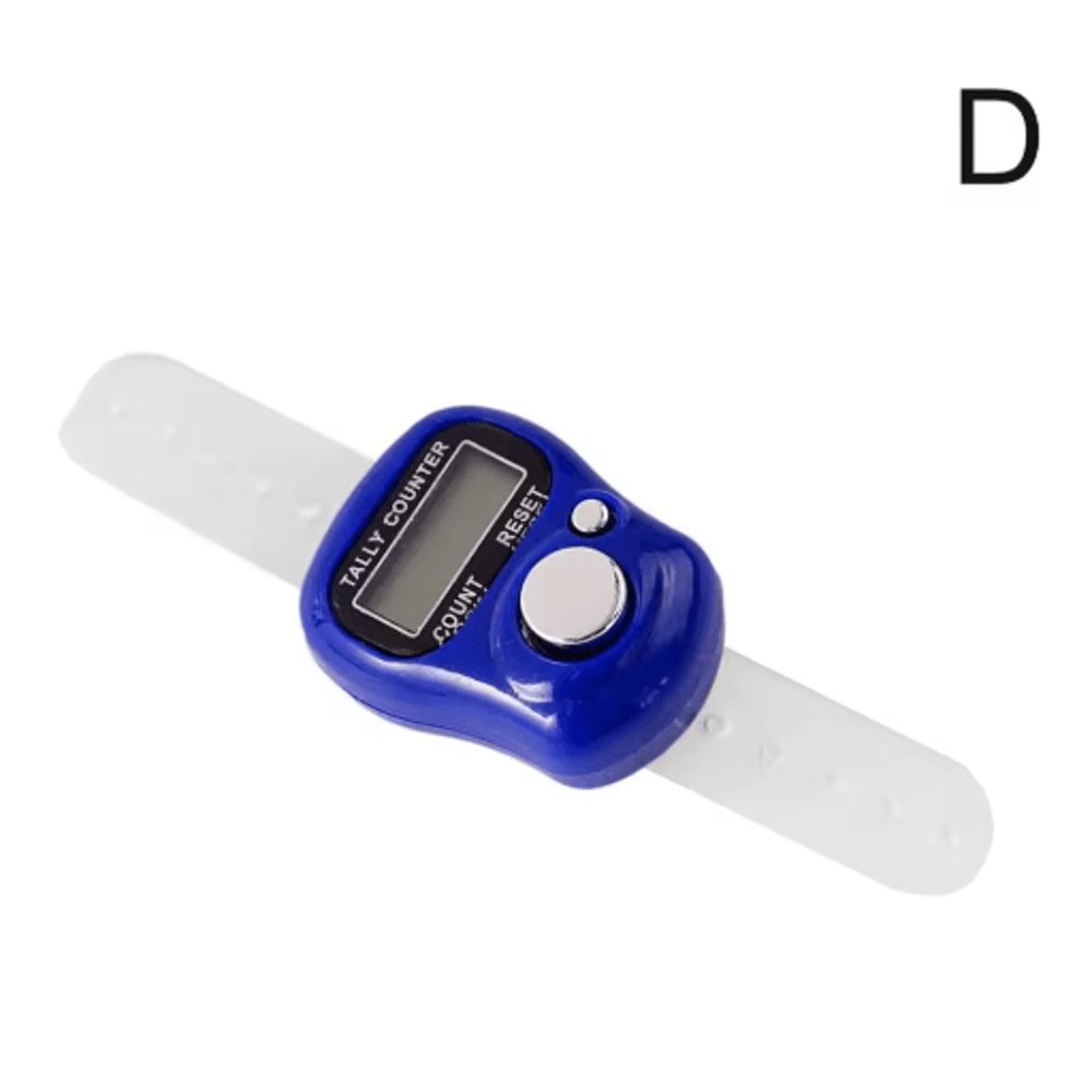 Electronic Tally Counter With LCD Display Digital Finger Clicker For Accurate Counting 2