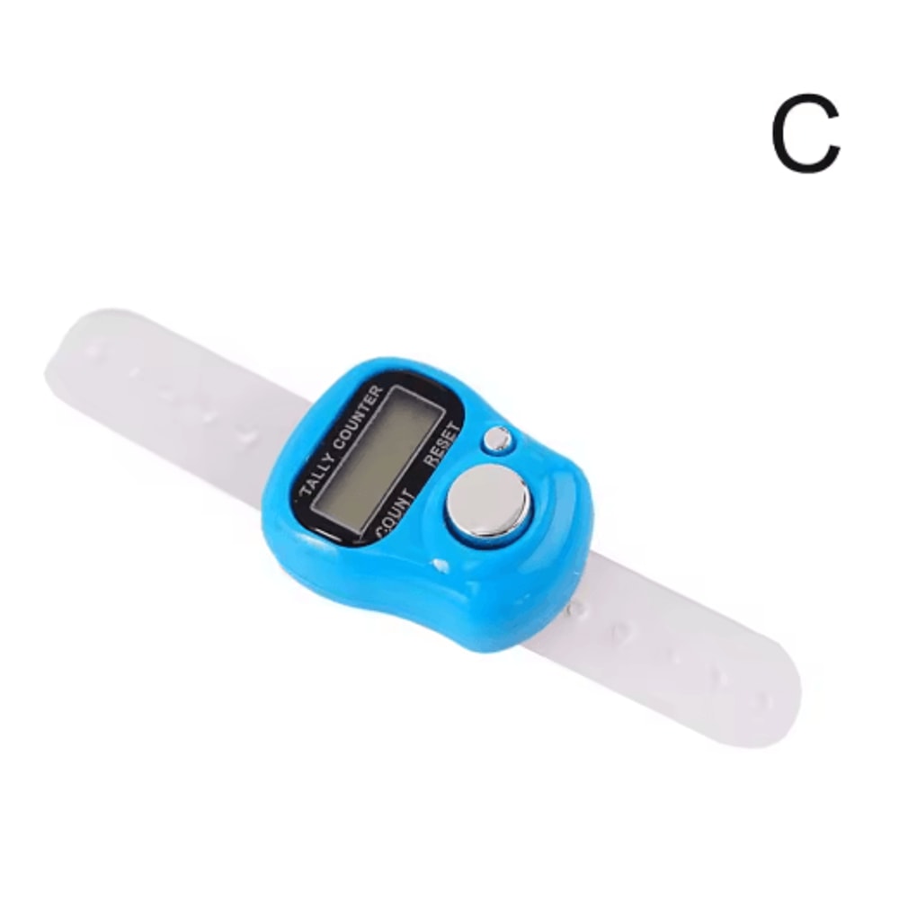 Electronic Tally Counter With LCD Display Digital Finger Clicker For Accurate Counting 3