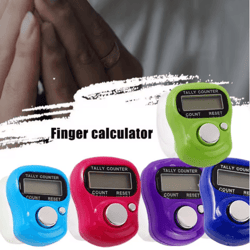 electronic tally counter with lcd display digital finger clicker for accurate counting