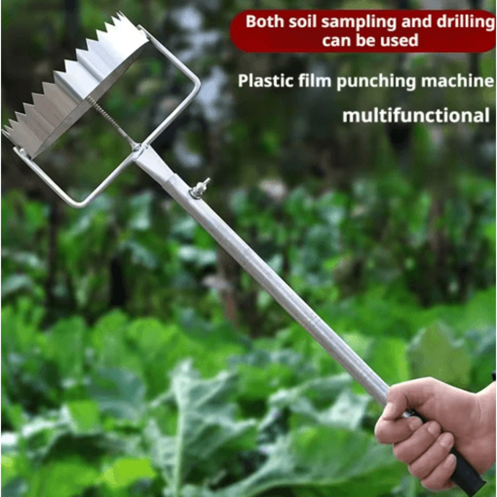 Agricultural Film Puncher Tool Greenhouse Hole Puncher For Vegetable Transplanting And Gardening 8
