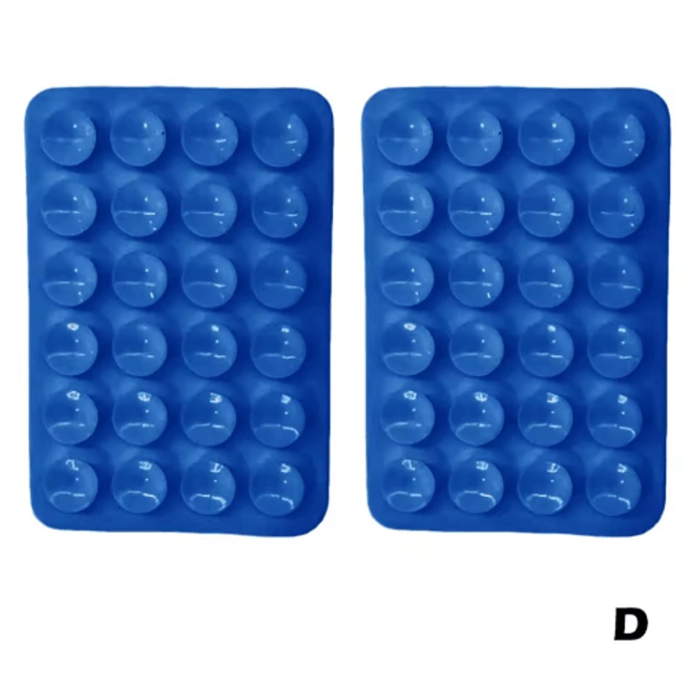 Silicone Suction Phone Mount Non Slip Self Adhesive Phone Holder For Selfies And Videos 1 2 PCS 1