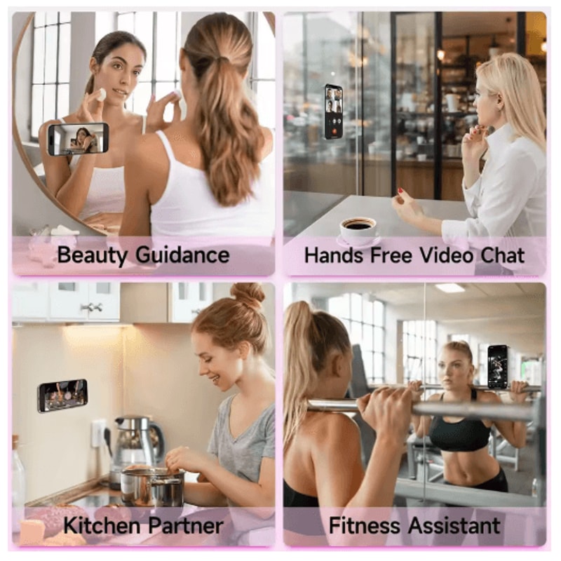 Silicone Suction Phone Mount Non Slip Self Adhesive Phone Holder For Selfies And Videos 1 2 PCS 10