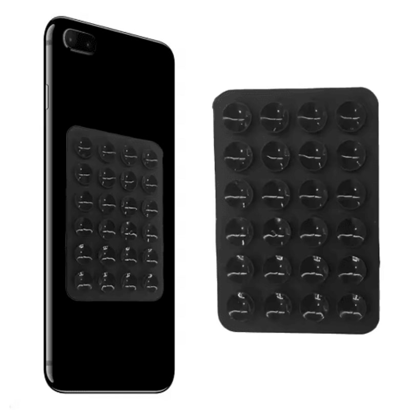 Silicone Suction Phone Mount Non Slip Self Adhesive Phone Holder For Selfies And Videos 1 2 PCS 11