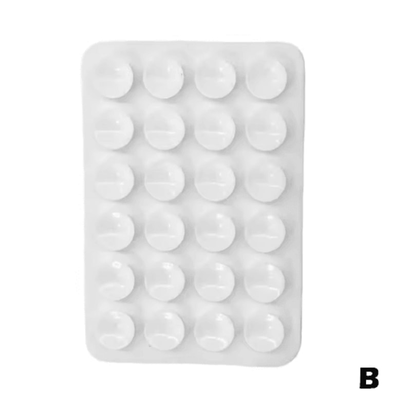 Silicone Suction Phone Mount Non Slip Self Adhesive Phone Holder For Selfies And Videos 1 2 PCS 6