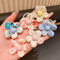 10 Piece Sweet Flower And Bow Hair Ties Cute Elastic Hair Bands For Little Girls In Candy Colors 10