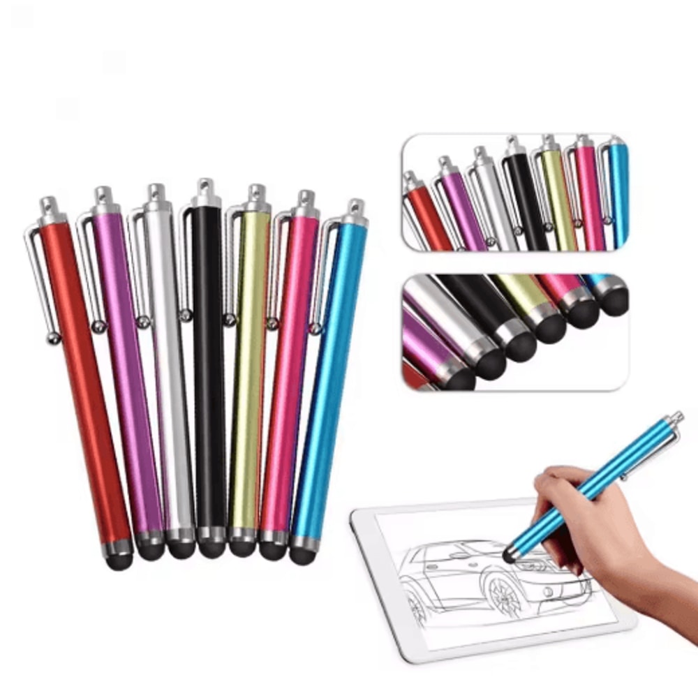 Pack Of 50 Universal Capacitive Stylus Pens Metal Touchscreen Stylus For Phones And Tablets 1