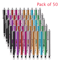 Pack Of 50 Universal Capacitive Stylus Pens Metal Touchscreen Stylus For Phones And Tablets 5