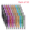 Pack Of 50 Universal Capacitive Stylus Pens Metal Touchscreen Stylus For Phones And Tablets 5