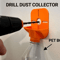 Reusable Drill Dust Collector No Mess Wall Drilling Dust Catcher Accessory 6