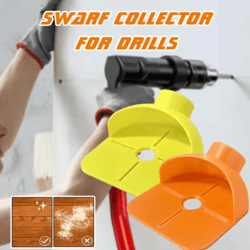 reusable drill dust collector no mess wall drilling dust catcher accessory