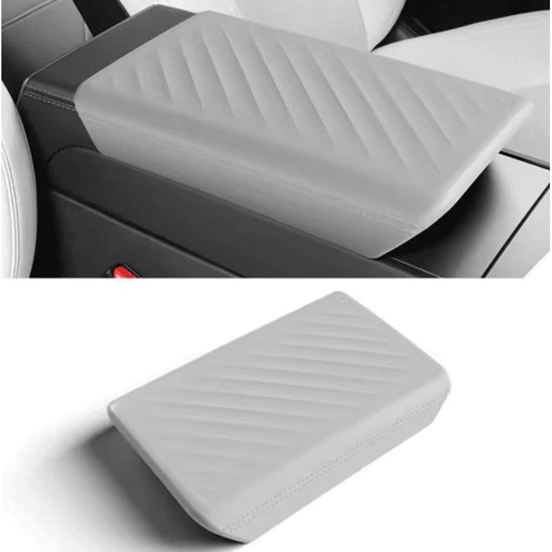 Center Console Armrest Cover For Tesla Model 3 2011 To 2022 And Model Y Juniper 2025 Soft TPE Conso 1
