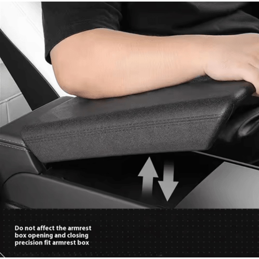 Center Console Armrest Cover For Tesla Model 3 2011 To 2022 And Model Y Juniper 2025 Soft TPE Conso 5