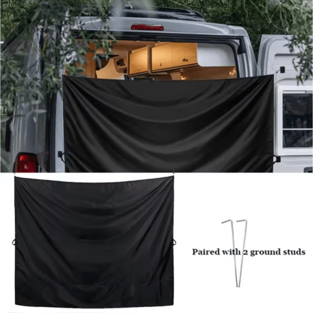 Van Privacy Curtain 71 By 91 In Light Blocking Cab Divider For Van RV And Truck Camping 2
