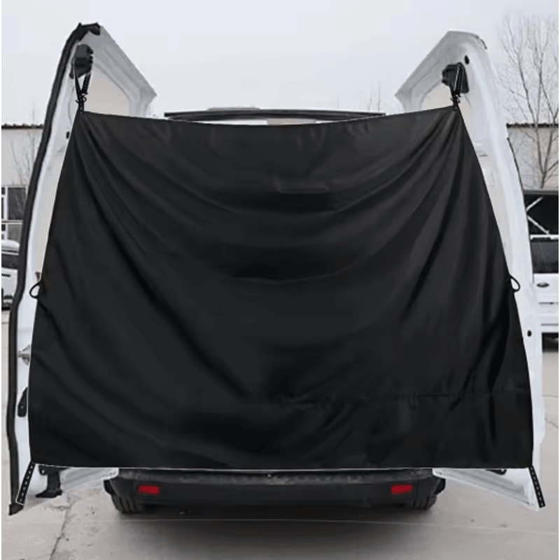 Van Privacy Curtain 71 By 91 In Light Blocking Cab Divider For Van RV And Truck Camping 5