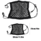 Double Layer Mesh Car Storage Net Seat Back And Trunk Organizer With Hooks 1 2PCS 1