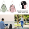 Insulated Water Bottle Carrier Sling Bag 32oz 40oz Crossbody Holder With Phone Pocket 7