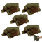 Realistic Frog Squeeze Fidget Toy Soft TPR Witch Toad Halloween Prank Figurine 1 To 5PCS 9
