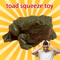 Realistic Frog Squeeze Fidget Toy Soft TPR Witch Toad Halloween Prank Figurine 1 To 5PCS 0