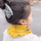 Kids Knitted Giraffe Scarf Collar Cartoon Ruffle Neck Warmer Detachable Dickey 9