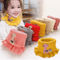 Kids Knitted Giraffe Scarf Collar Cartoon Ruffle Neck Warmer Detachable Dickey 0