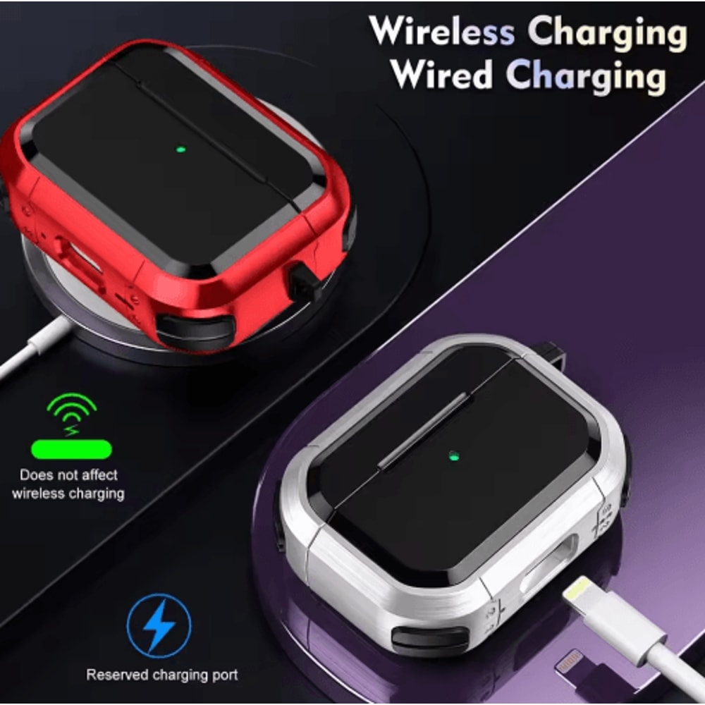 AirPods Pro 3rd Generation Case Cover Anti Slip Shockproof Protective Case With Keychain 14