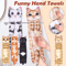 Funny Cat Hand Towel Cute Hanging Kitchen And Bathroom Towel For Cat Lovers 11