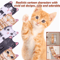 Funny Cat Hand Towel Cute Hanging Kitchen And Bathroom Towel For Cat Lovers 8
