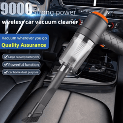 2 in 1 handheld car vacuum cleaner 9000pa portable vacuum air duster for car home and office