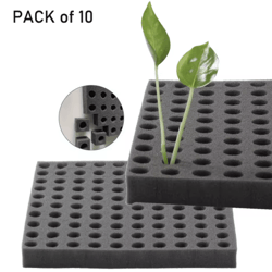 hydroponic sponge grow media soil less cultivation sponges for planting and gardening 5 10 sheets
