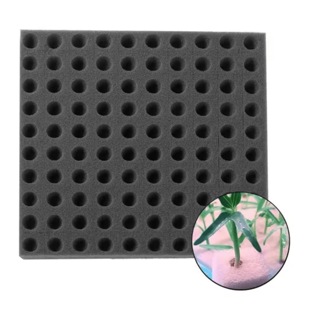 Hydroponic Sponge Grow Media Soil Less Cultivation Sponges For Planting And Gardening 5 10 Sheets 5