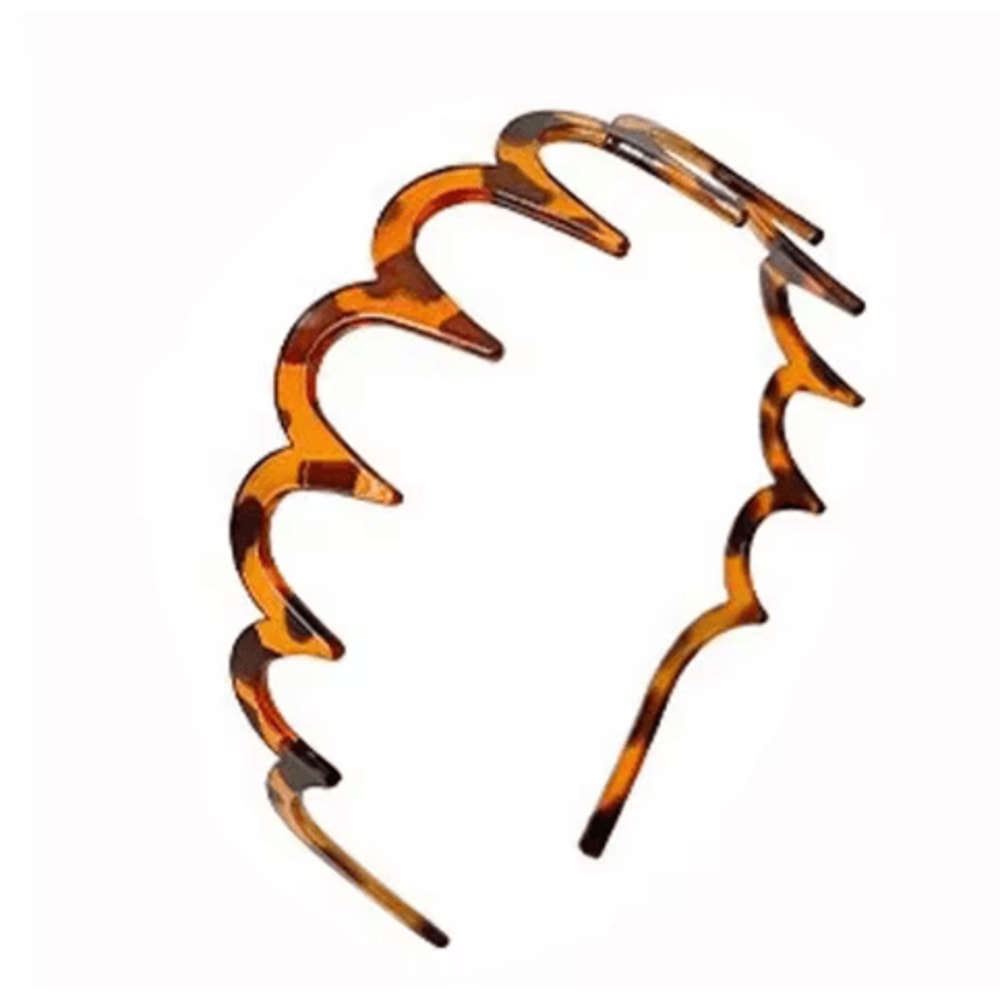 U Shaped Tooth Hair Comb Headband Reversible Korean Style Volume Headband For Women And Teens 3