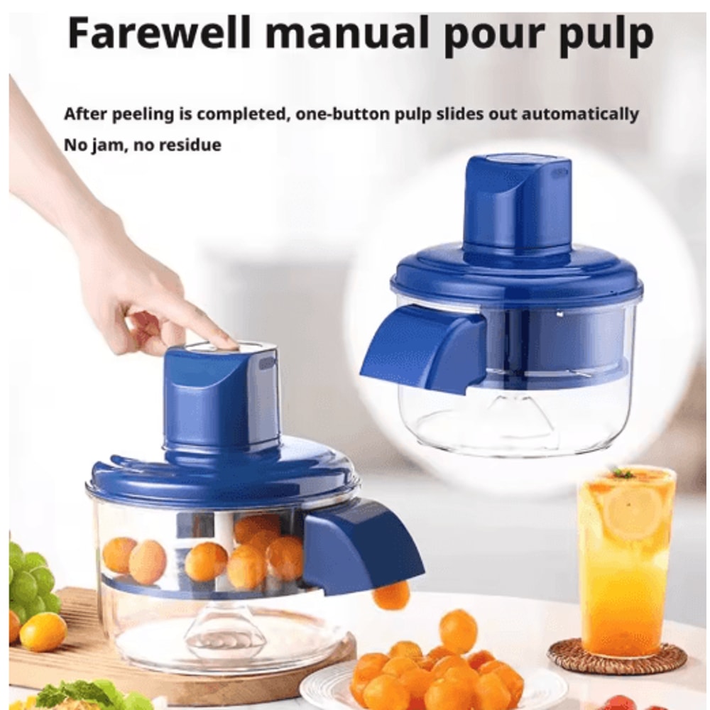 Smart Electric Grape And Garlic Peeling Machine Automatic Small Fruit Skin Remover Tool 4