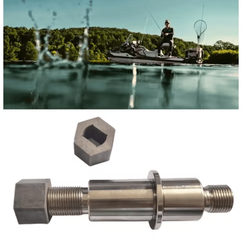 Hexagonal Knob Jet Pump Shaft Removal Tool Compatible With Sea Doo 2005 1503 1630 Engines 2