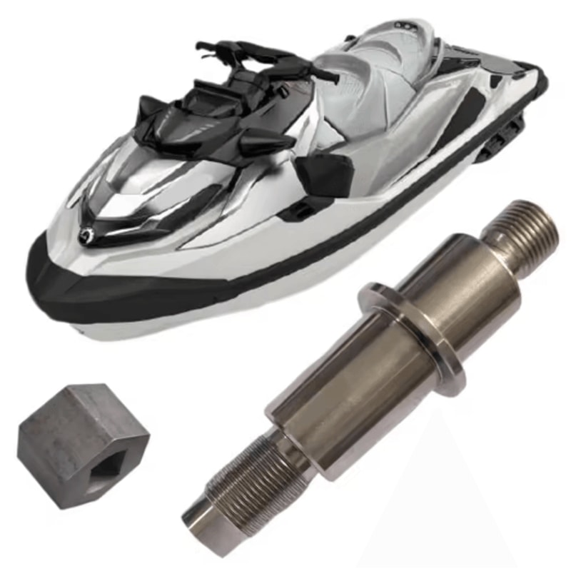 Hexagonal Knob Jet Pump Shaft Removal Tool Compatible With Sea Doo 2005 1503 1630 Engines 6