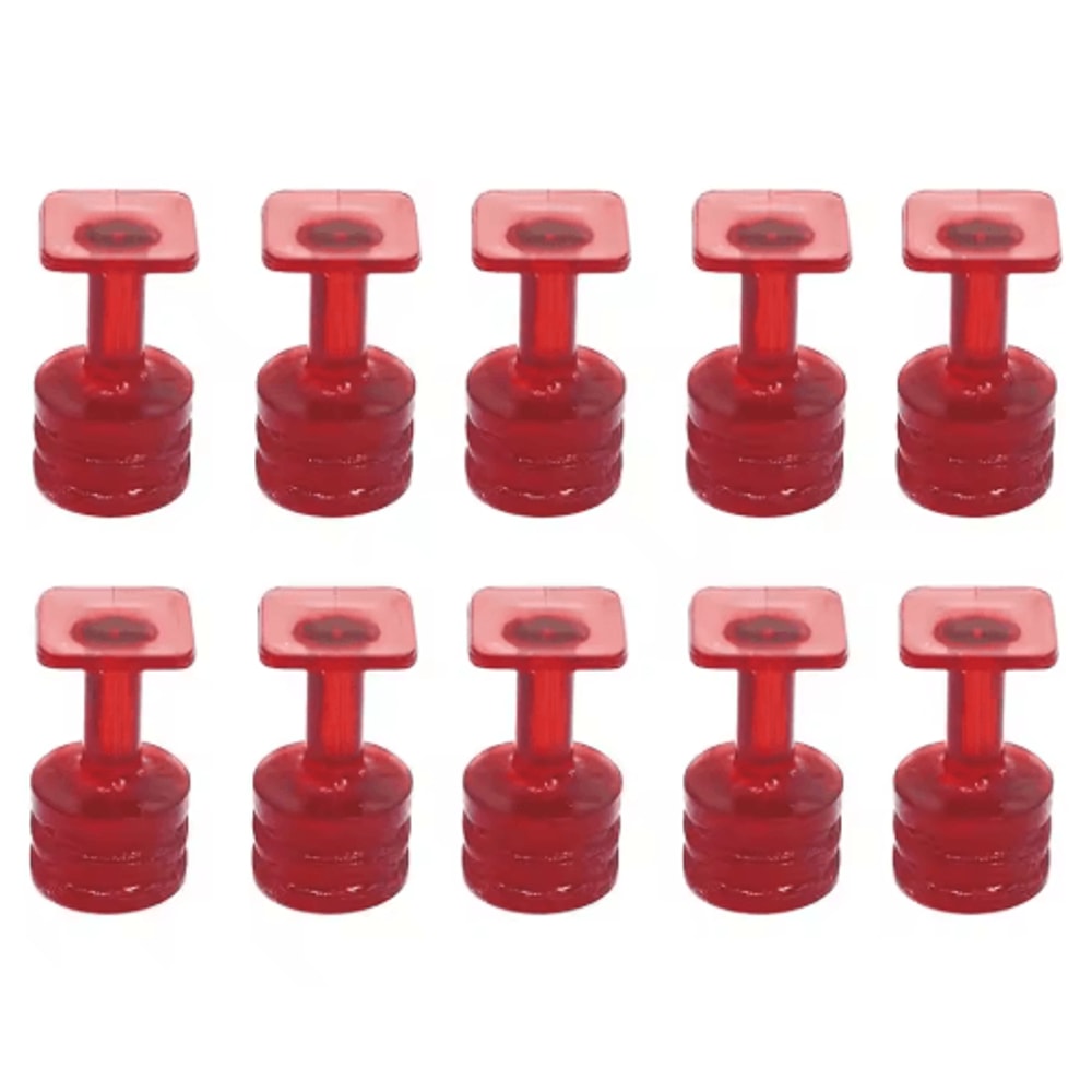 Car Dent Glue Pulling Tabs Set 10PCS Paintless Dent Repair Puller Tabs 7 To 129mm 4
