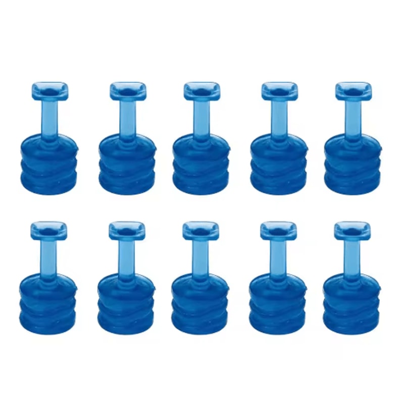 Car Dent Glue Pulling Tabs Set 10PCS Paintless Dent Repair Puller Tabs 7 To 129mm 5