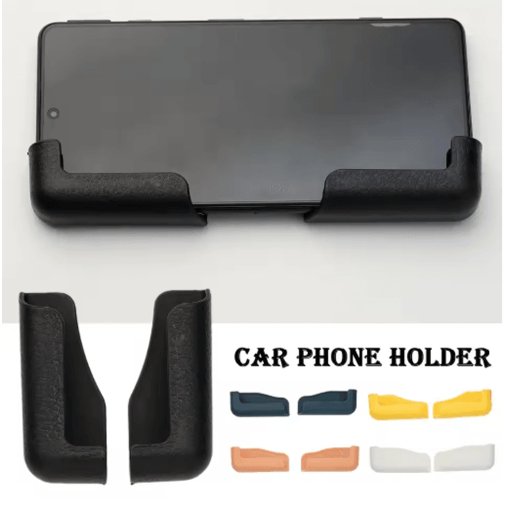 Stick On Car Phone Holder Sleeve Multifunctional Vehicle Phone Mount For Navigation 6