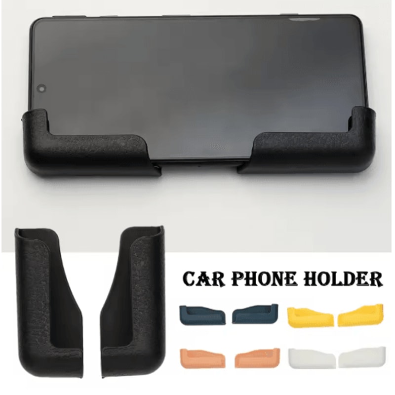 Stick On Car Phone Holder Sleeve Multifunctional Vehicle Phone Mount For Navigation 6