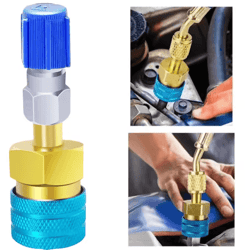 ac refrigerant adapter coupler r1234yf to r134a r12 to r134a low side connector