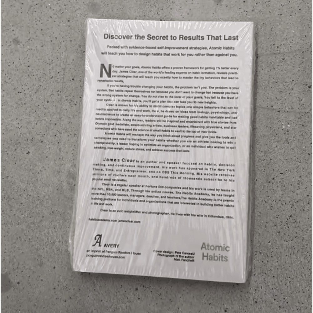 Atomic Habits A Life Changing Guide To Personal Development And Behavior Change 4