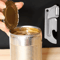 Portable Camping Can Opener 2in1 Stainless Steel Keychain Bottle And Jar Opener 5