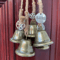 6 Bells Witch Wind Chimes Handmade Hanging Witch Bells Door Wreath For Protection And Decor 3