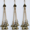 6 Bells Witch Wind Chimes Handmade Hanging Witch Bells Door Wreath For Protection And Decor 6