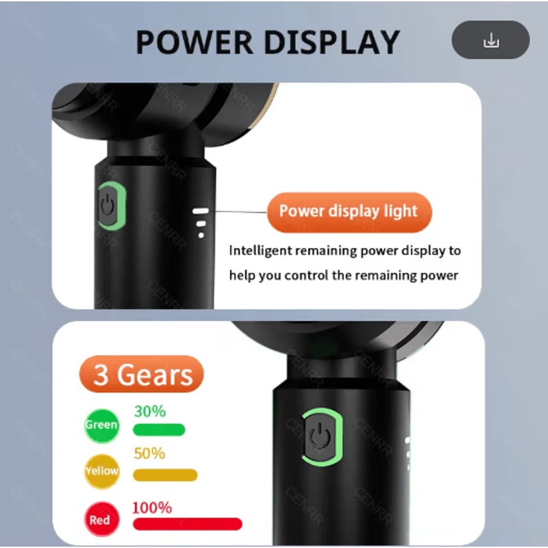 CENRR Wireless Car Vacuum Cleaner Powerful Portable Handheld Cleaner For Auto Interiors 9