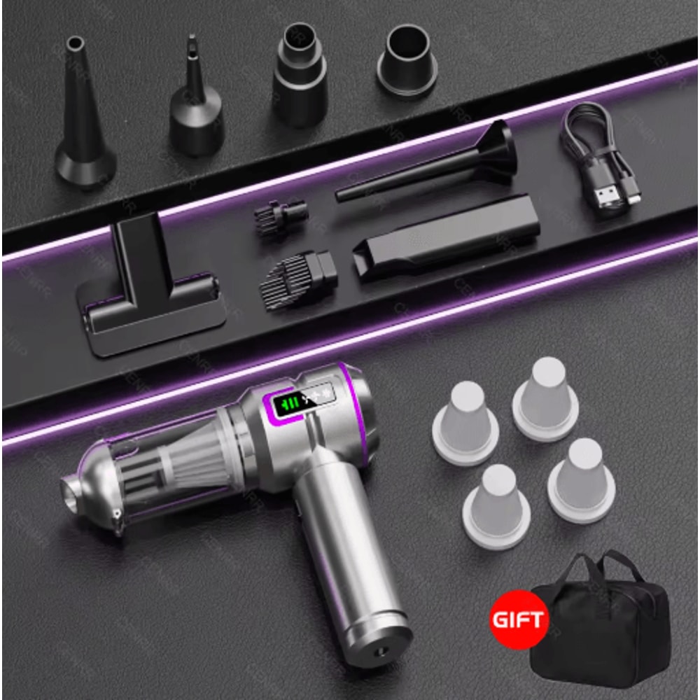 998000PA Cordless Car Vacuum Cleaner Powerful Handheld Vacuum With Strong 1