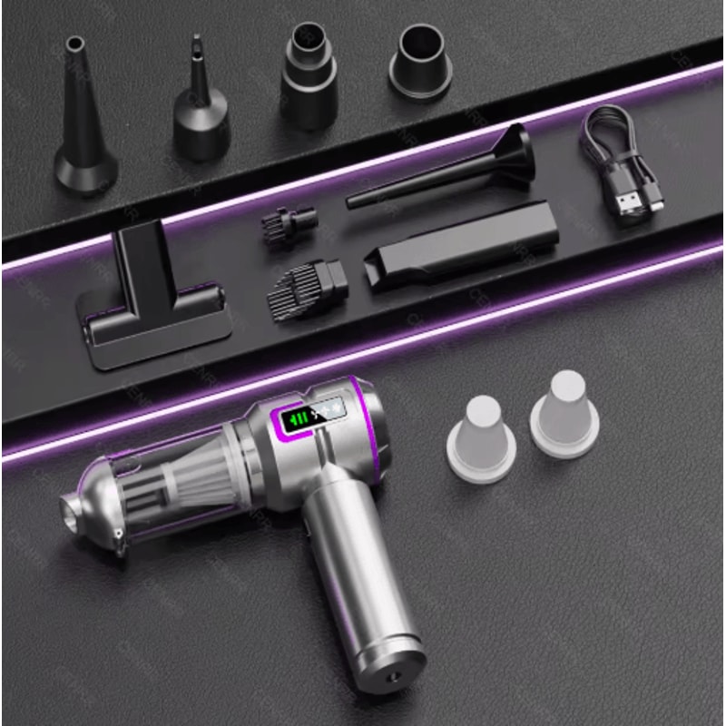 998000PA Cordless Car Vacuum Cleaner Powerful Handheld Vacuum With Strong 2