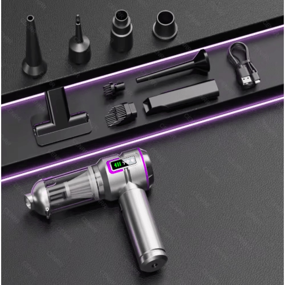 998000PA Cordless Car Vacuum Cleaner Powerful Handheld Vacuum With Strong 4