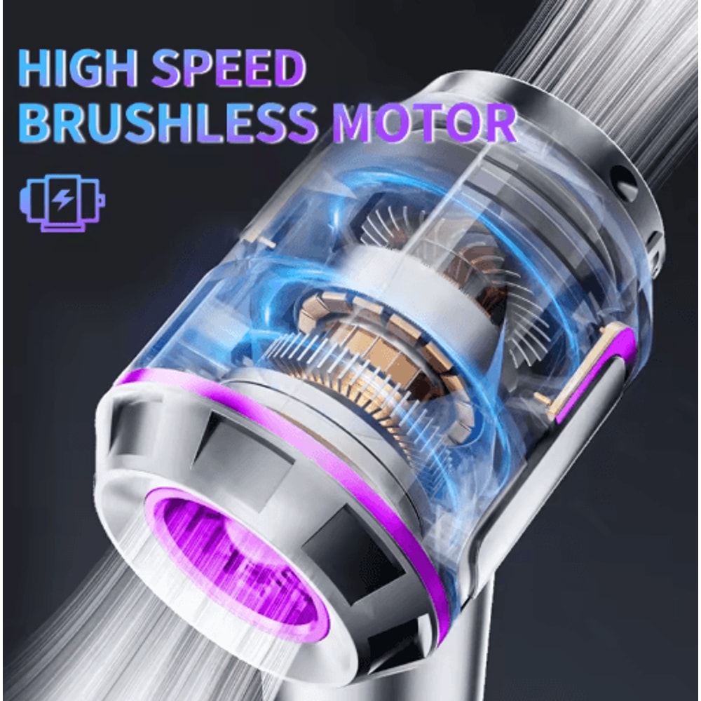 998000PA Cordless Car Vacuum Cleaner Powerful Handheld Vacuum With Strong 7
