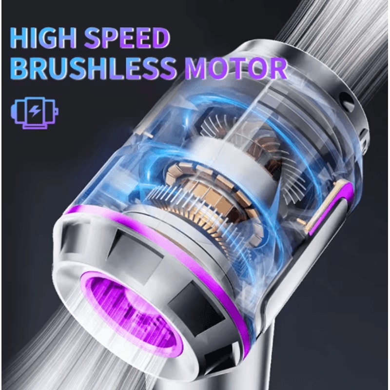 998000PA Cordless Car Vacuum Cleaner Powerful Handheld Vacuum With Strong 7